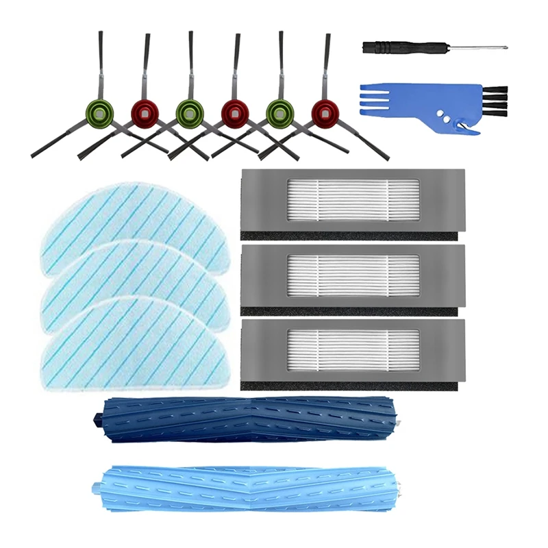 Vacuum Cleaner Accessories Kit Replacement Part Of Side Brush Filter Mop Cloth For Ecovacs Deebot OZMO T9 T9 AIVI Robot
Vacuum Cleaner Accessories Kit Replacement Part Of Side Brush Filter Mop Cloth For Ecovacs Deebot OZMO T9 T9 AIVI Robot