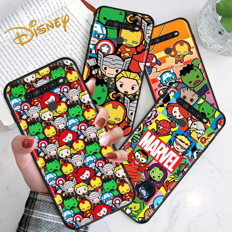 Marvel cartoon cute for LG G8 G8S G8X V30 V35 V40 V50 V60 ThinQ Q60 K40 K50 K30 K41 K51 K61 K71 K22 Black Phone Case
Marvel cartoon cute for LG G8 G8S G8X V30 V35 V40 V50 V60 ThinQ Q60 K40 K50 K30 K41 K51 K61 K71 K22 Black Phone Case