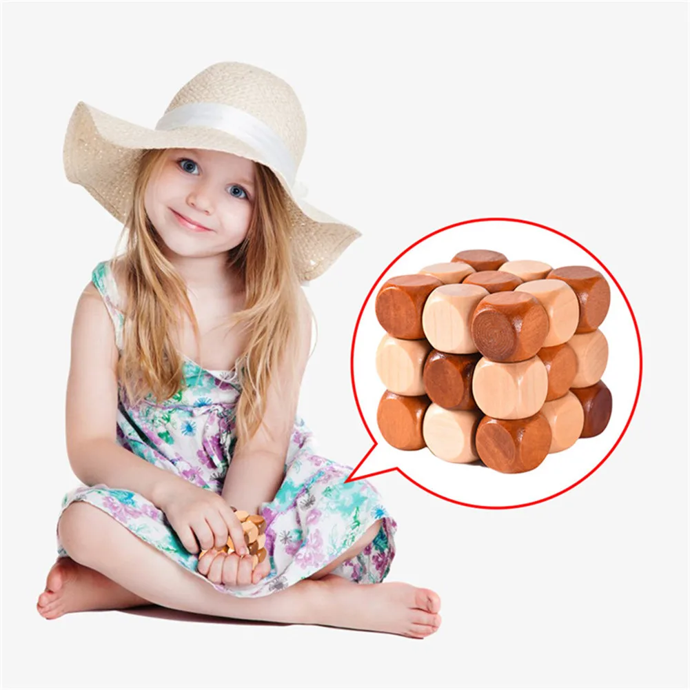 Dice Shape Brain Teaser Puzzles Intellectual Toys Dice Parent-child Interaction Tool Wooden Dice Toys Entertainment Active
Dice Shape Brain Teaser Puzzles Intellectual Toys Dice Parent-child Interaction Tool Wooden Dice Toys Entertainment Active