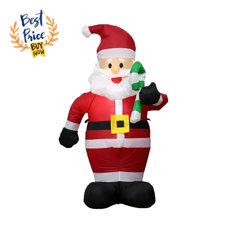 Christmas 1.2m Inflatable Santa Claus Small Cane Lighted Inflatable Snowman Toy garden Yard Party supplies home decoration
Christmas 1.2m Inflatable Santa Claus Small Cane Lighted Inflatable Snowman Toy garden Yard Party supplies home decoration