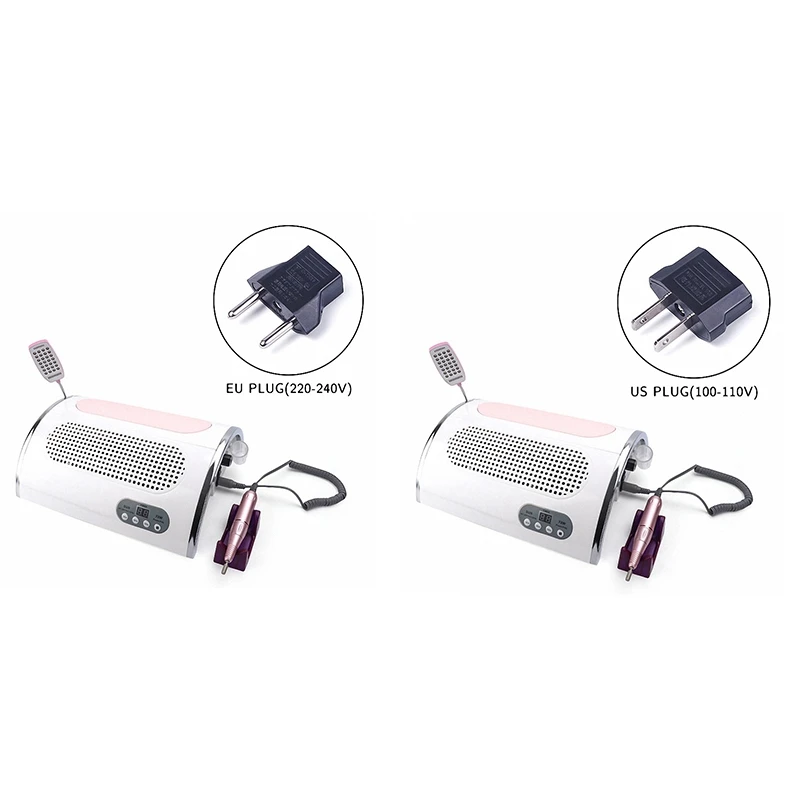 4-IN-1 Nail Lamp & Nail Dust Collector Manicure With Powerful Fan Nail Dryer Vacuum Cleaner Manicure Tools
4-IN-1 Nail Lamp & Nail Dust Collector Manicure With Powerful Fan Nail Dryer Vacuum Cleaner Manicure Tools