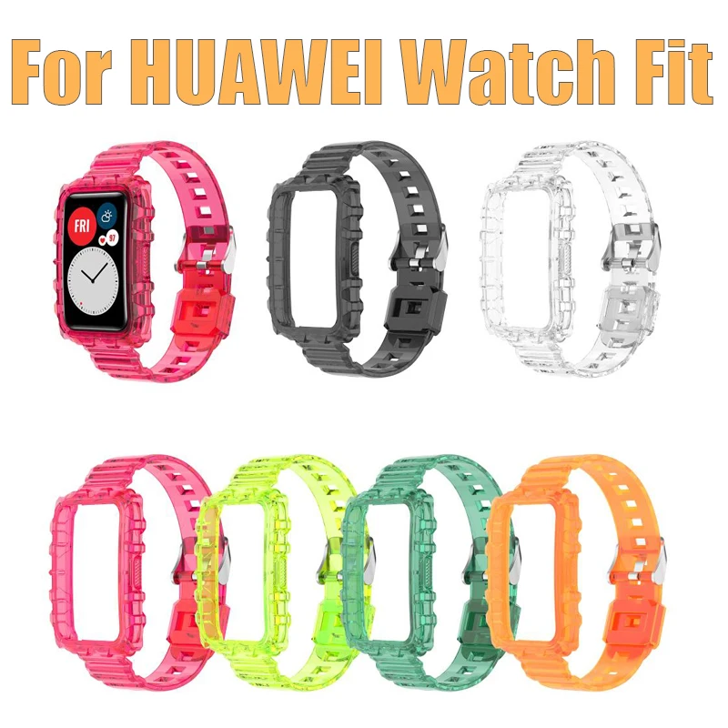 Силиконовый ремешок для Huawei Watch Fit, цветной прозрачный мягкий силиконовый ремешок, сменный ремешок для умных часов Huawei Watch Fit
Силиконовый ремешок для Huawei Watch Fit, цветной прозрачный мягкий силиконовый ремешок, сменный ремешок для умных часов Huawei Watch Fit