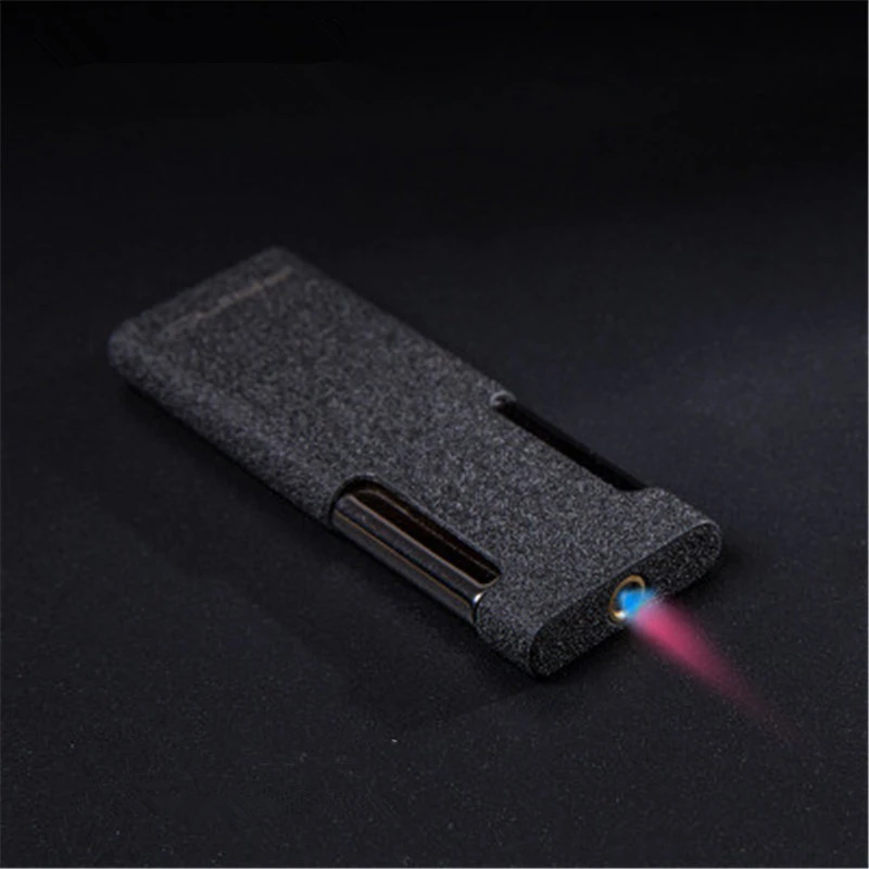 Creative Ultra-Thin Butane Lighter Metal Windproof Inflatable Cigarette Lighter Men and Women Birthday Gift Torch Lighter
Creative Ultra-Thin Butane Lighter Metal Windproof Inflatable Cigarette Lighter Men and Women Birthday Gift Torch Lighter