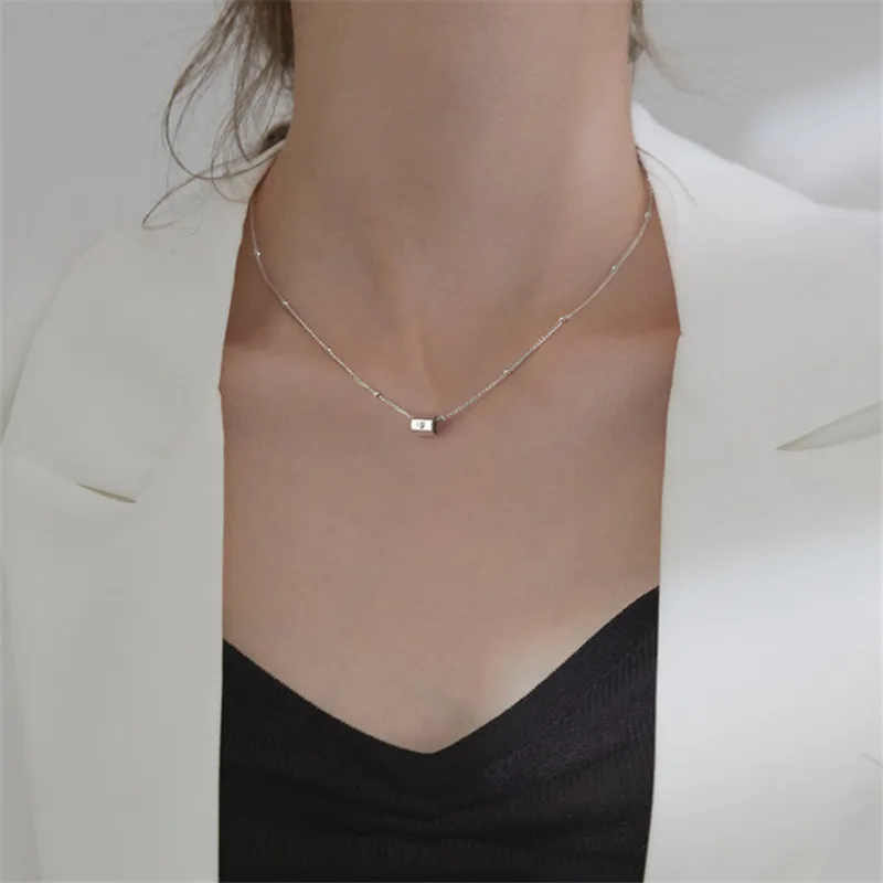 Japanese Style Girls Lucky Beads Heart Pendant Necklace Women Birthday Gifts Curb Chain 925 Silver Fine Jewelry Cute Necklace
Japanese Style Girls Lucky Beads Heart Pendant Necklace Women Birthday Gifts Curb Chain 925 Silver Fine Jewelry Cute Necklace
