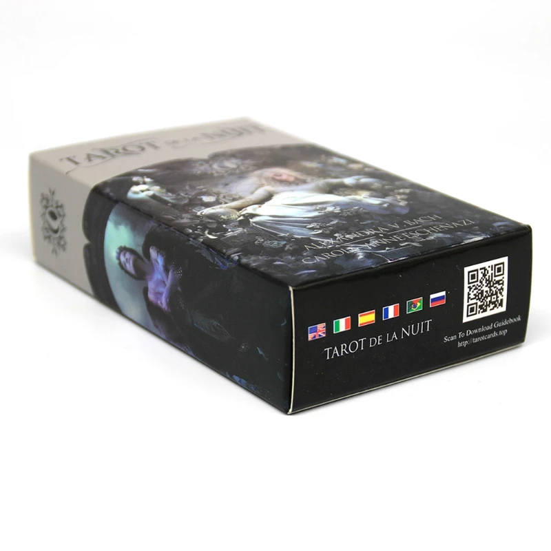 78 Cards Deck Tarot De La Nuit Full English Family Party Board Game Oracle Cards 62KF
78 Cards Deck Tarot De La Nuit Full English Family Party Board Game Oracle Cards 62KF