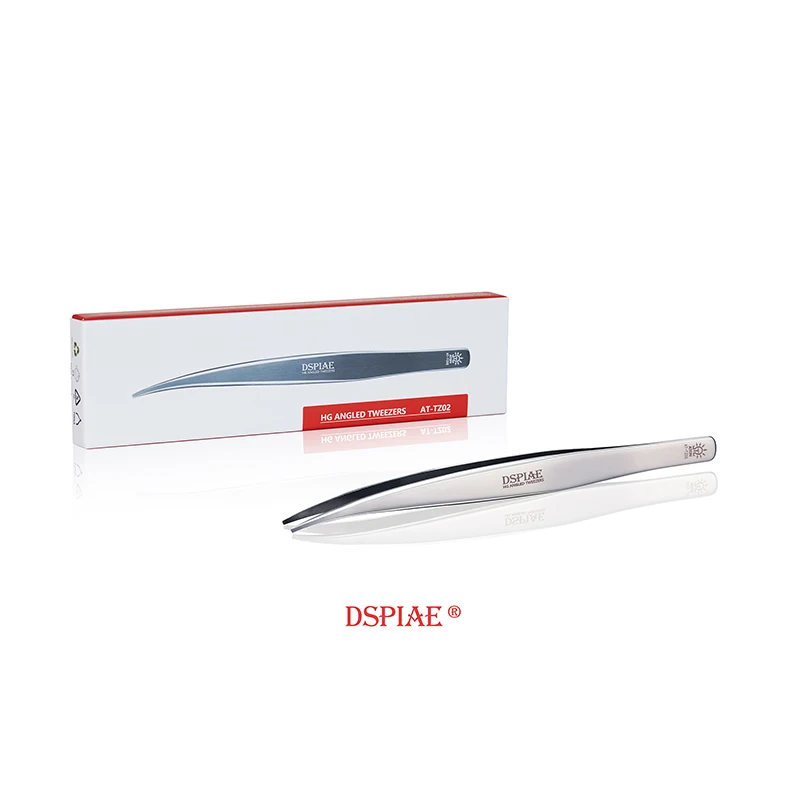 DSPIAE AT-TZ02 HG Angled Tweezers Flat-Tipped Tweezer Modeling Hobby Craft Tools Accessory
DSPIAE AT-TZ02 HG Angled Tweezers Flat-Tipped Tweezer Modeling Hobby Craft Tools Accessory