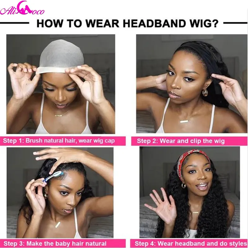 Ali Coco Body Wave Headband Wig Hair 1B/Orange 150% Density Human Hair Wigs Brazilian Remy Glueless Scarf Wig for Women
Ali Coco Body Wave Headband Wig Hair 1B/Orange 150% Density Human Hair Wigs Brazilian Remy Glueless Scarf Wig for Women