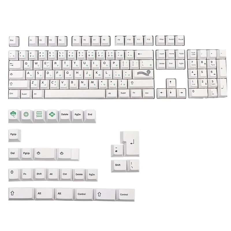 PBT 133 клавиши Cherry Profile DYE-Sub японские персонажи Keycap минималистский стиль подходит для механической клавиатуры ISO
PBT 133 клавиши Cherry Profile DYE-Sub японские персонажи Keycap минималистский стиль подходит для механической клавиатуры ISO