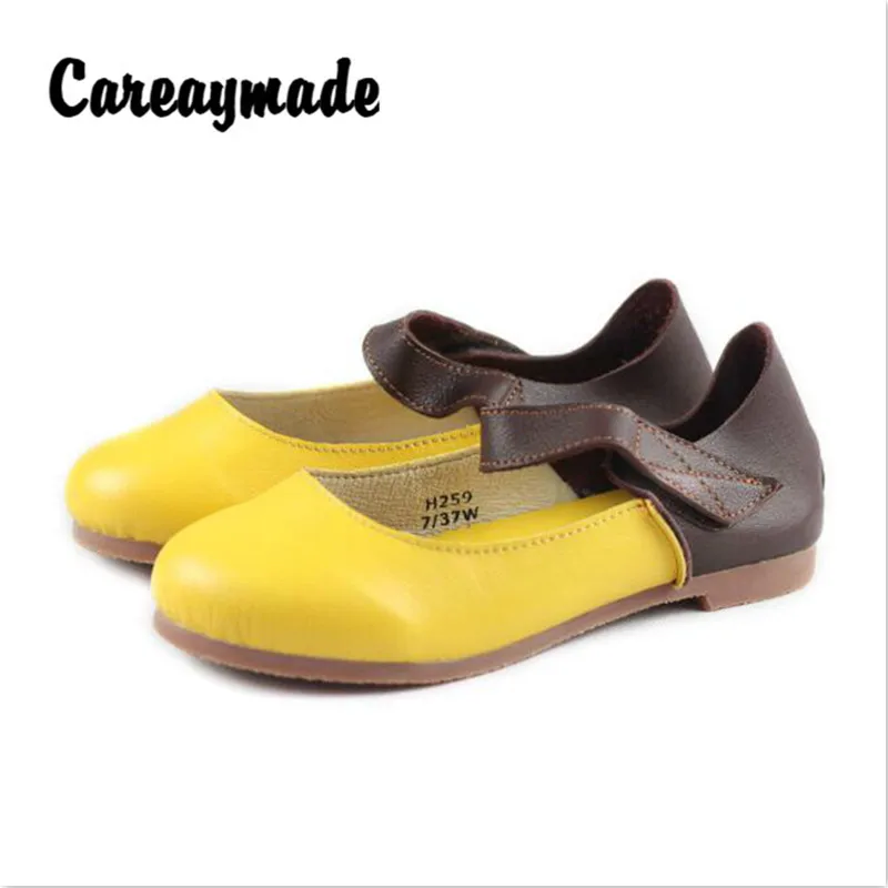 Careaymade-2020 New Head-layer Cowhide Flat-soled Shoes Sen Women's Literary and Art Single Shoes,Shallow-mouthed Leisure Shoes
Careaymade-2020 New Head-layer Cowhide Flat-soled Shoes Sen Women's Literary and Art Single Shoes,Shallow-mouthed Leisure Shoes