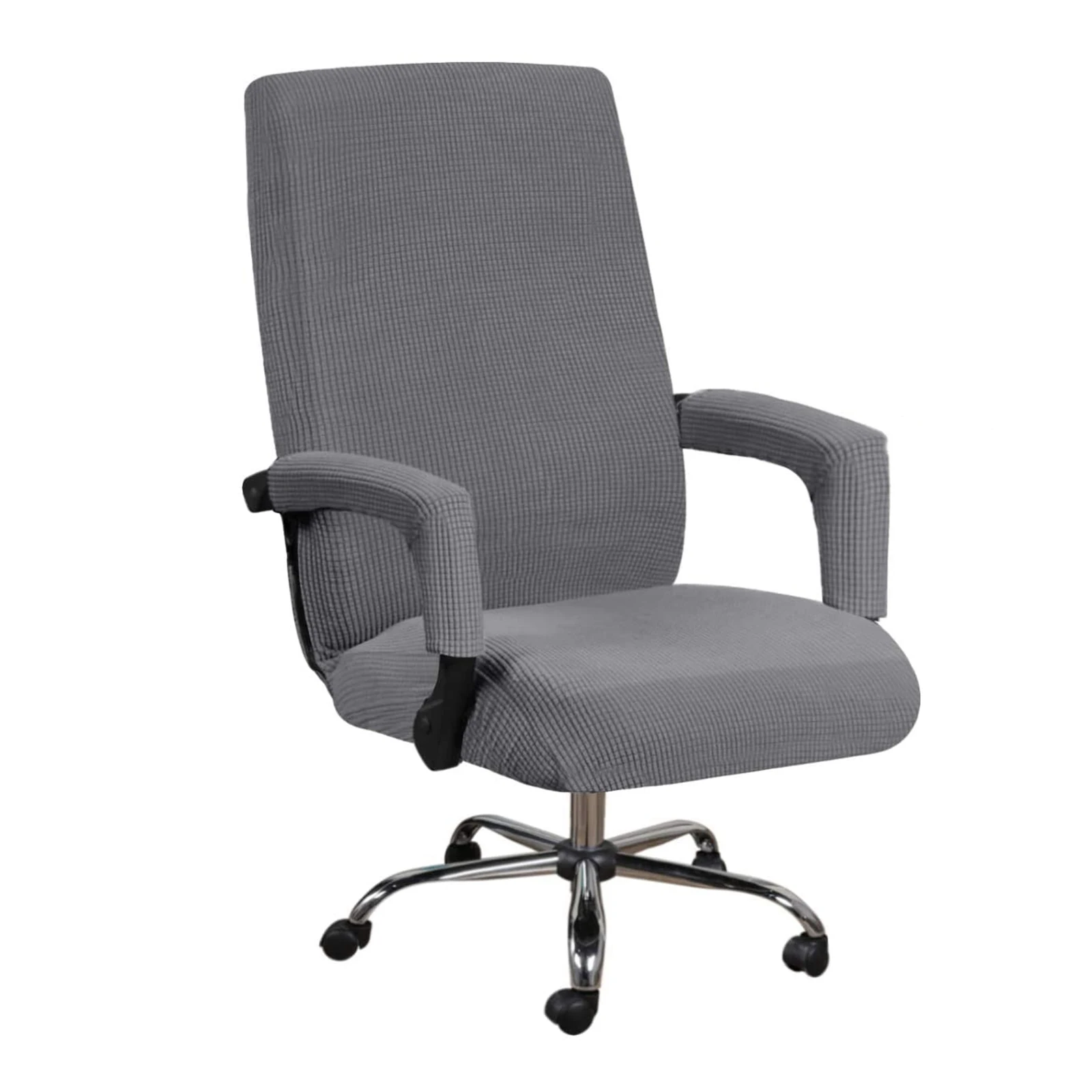 Durable Stretch Waterproof Office Chair Cover, High Back Computer Chair Slipcovers, for Universal Rotating Boss Chair
Durable Stretch Waterproof Office Chair Cover, High Back Computer Chair Slipcovers, for Universal Rotating Boss Chair