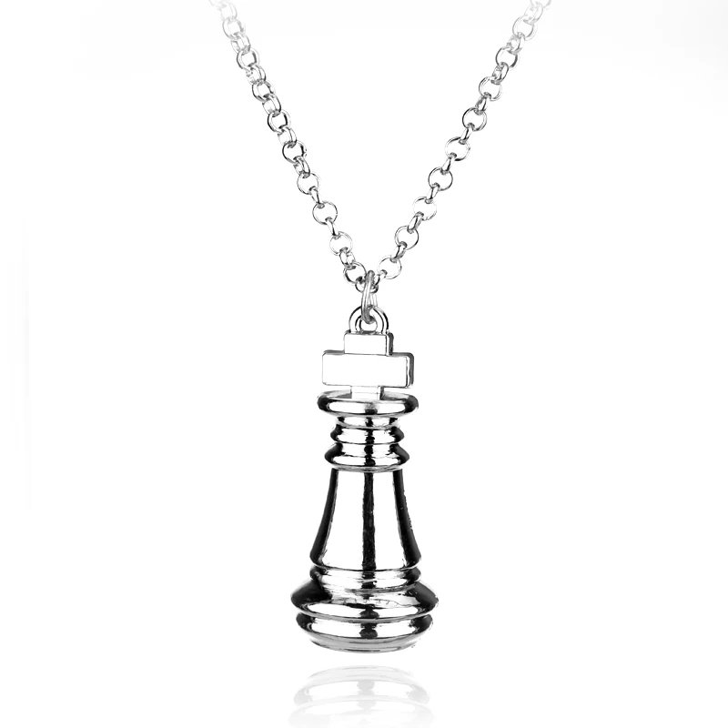 Шахматный логотип No Game Life Sora Shiro модное ожерелье ювелирные аксессуары подарок для