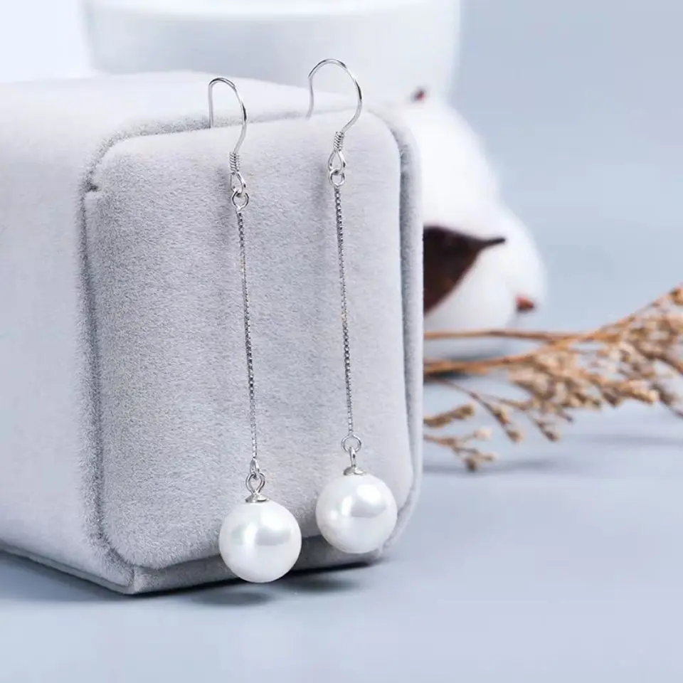 925 Sterling Silver 8-14mm Freshwater Pearl Earring for Women Aretes De Moda Orecchini Silver 925 Jewelry Pearl Jewelry Earring
925 Sterling Silver 8-14mm Freshwater Pearl Earring for Women Aretes De Moda Orecchini Silver 925 Jewelry Pearl Jewelry Earring