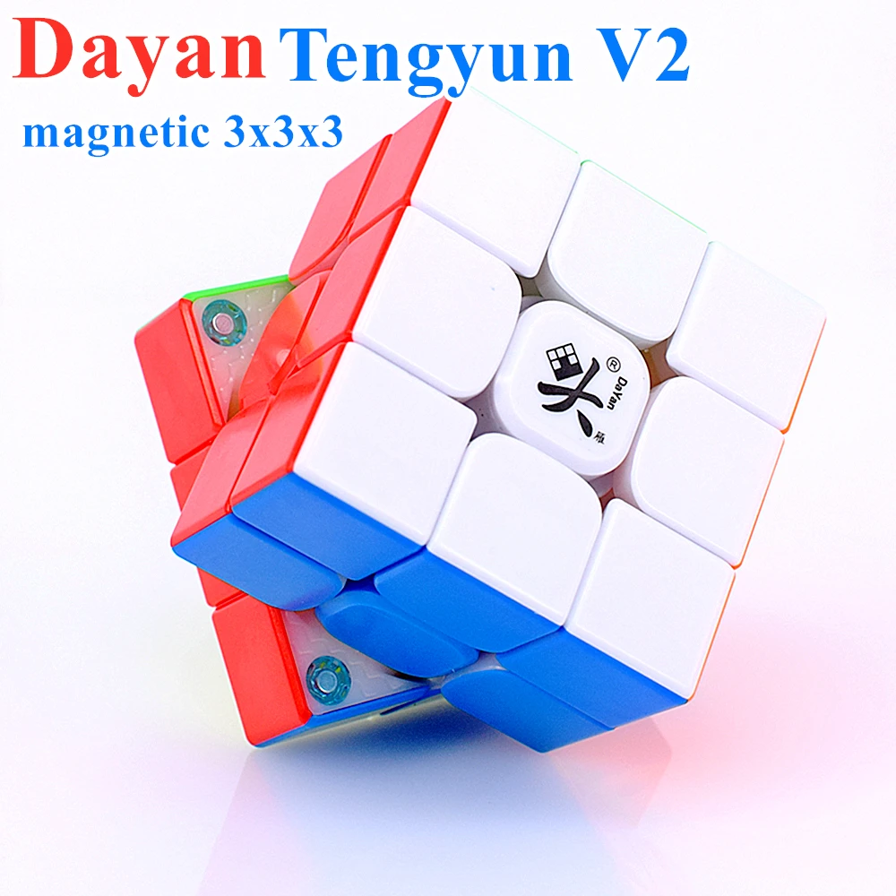 Куб головоломка Dayan tengyun V2 M магнитный 3x3x3 3x3|Головоломки| |