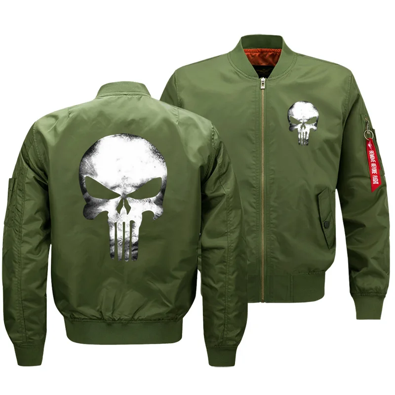 2021 New Autumn Winter Flying Punisher Logo Men and Women Jacket Coat Warm Windproof Casual Zip Baseball Jacket
2021 New Autumn Winter Flying Punisher Logo Men and Women Jacket Coat Warm Windproof Casual Zip Baseball Jacket