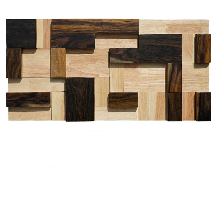 6 PCS Black White Wood Wallboard 3D Mosaic Wooden Mosaic Backsplash Wall Tile DQ175
6 PCS Black White Wood Wallboard 3D Mosaic Wooden Mosaic Backsplash Wall Tile DQ175