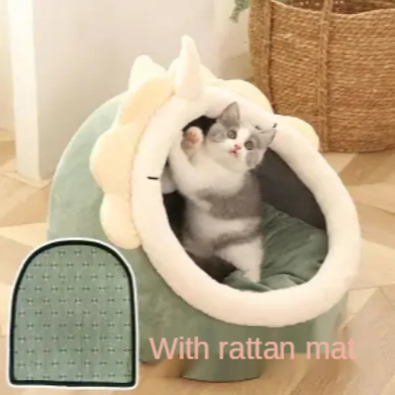 Cat Nest Four Seasons Universal Mat Closed Cat House Winter Warm Kennel Bed Pet Supplies
Cat Nest Four Seasons Universal Mat Closed Cat House Winter Warm Kennel Bed Pet Supplies
