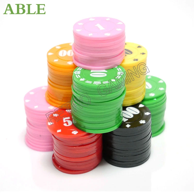 100pcs Poker Card game casino Round Plastic Chips Baccarat Counting gambling Education coin Literacy game
100pcs Poker Card game casino Round Plastic Chips Baccarat Counting gambling Education coin Literacy game