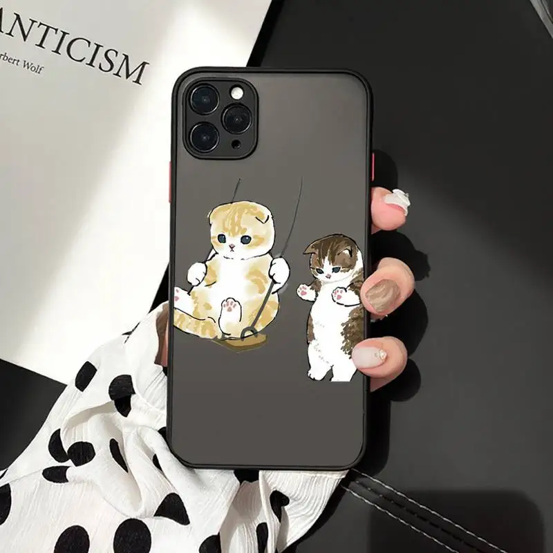 Cat Animal Clear funny cute Phone Case matte transparent For iphone 7 8 11 12 plus mini x xs xr pro max cover
Cat Animal Clear funny cute Phone Case matte transparent For iphone 7 8 11 12 plus mini x xs xr pro max cover