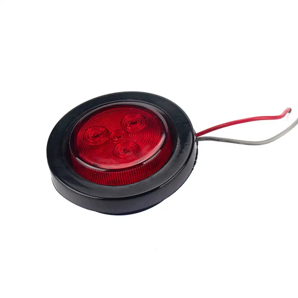 4 LEDs Car Tail Mark Lights Round Rubber 2/2.5 Inch Auto Top Warning LED Light for Truck Trailer Vehicles Car Accessories
4 LEDs Car Tail Mark Lights Round Rubber 2/2.5 Inch Auto Top Warning LED Light for Truck Trailer Vehicles Car Accessories