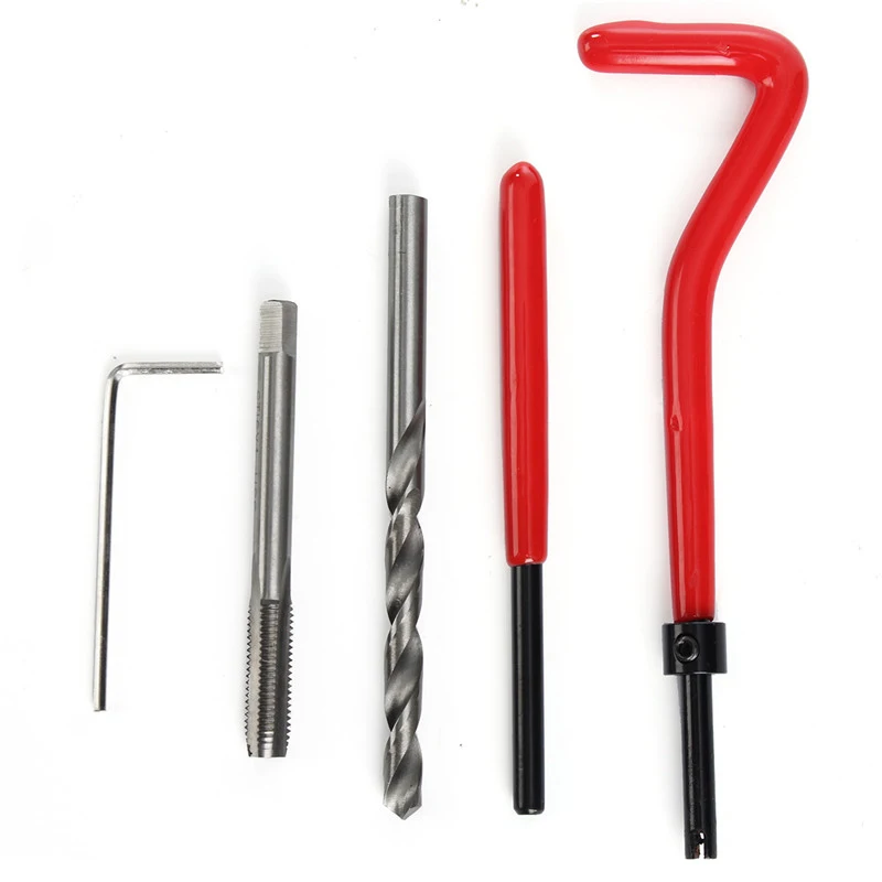 30 Pcs Kit M6 Thread Repairing Spanner Wrench Inserts Hand Tool Accessories Set Thread Repair Tool Kit
30 Pcs Kit M6 Thread Repairing Spanner Wrench Inserts Hand Tool Accessories Set Thread Repair Tool Kit