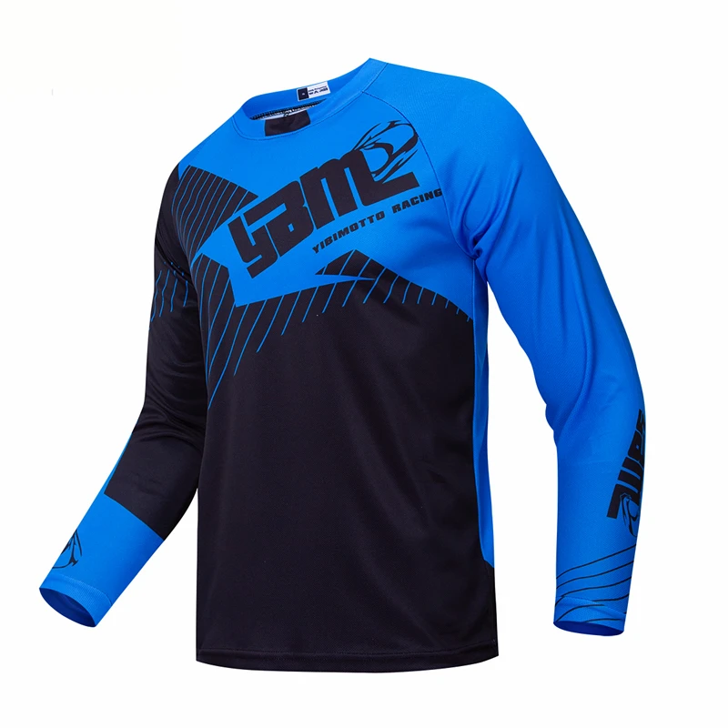 Enduro Racing Jersey Cross Max Майки для езды на велосипеде с длинными рукавами летние топы