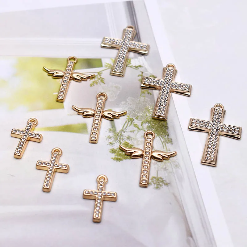 High-quality Metal Alloy Cross Charms Pendants For Jewelry Making Findings DIY Cross Necklace Pendants Accessaries
High-quality Metal Alloy Cross Charms Pendants For Jewelry Making Findings DIY Cross Necklace Pendants Accessaries