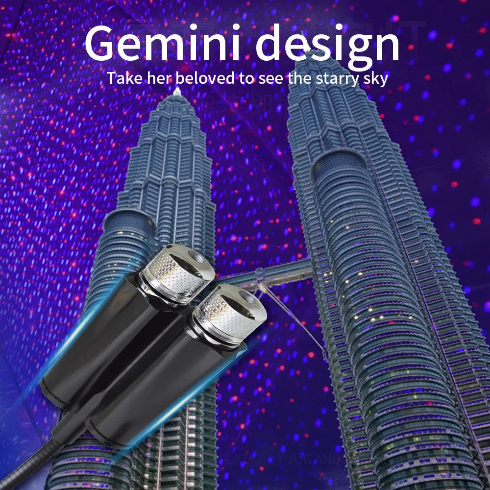 1 Pcs Car Roof Atmosphere Lamp USB LED Light Red Purple Starry Night Light Projector Lamp Interior Light Car Accessories
1 Pcs Car Roof Atmosphere Lamp USB LED Light Red Purple Starry Night Light Projector Lamp Interior Light Car Accessories