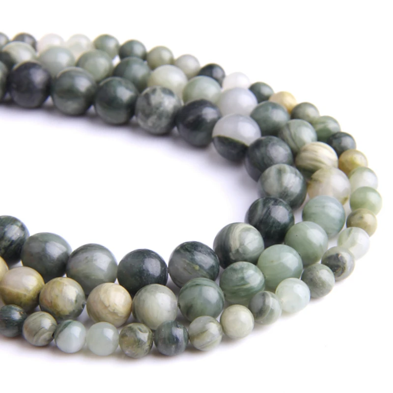 Natural Stone beads Moss Green Grass agates Round Loose Green Beads For jewelry Making 4 6 8 10 12 MM DIY Bracelet handmade bead
Natural Stone beads Moss Green Grass agates Round Loose Green Beads For jewelry Making 4 6 8 10 12 MM DIY Bracelet handmade bead