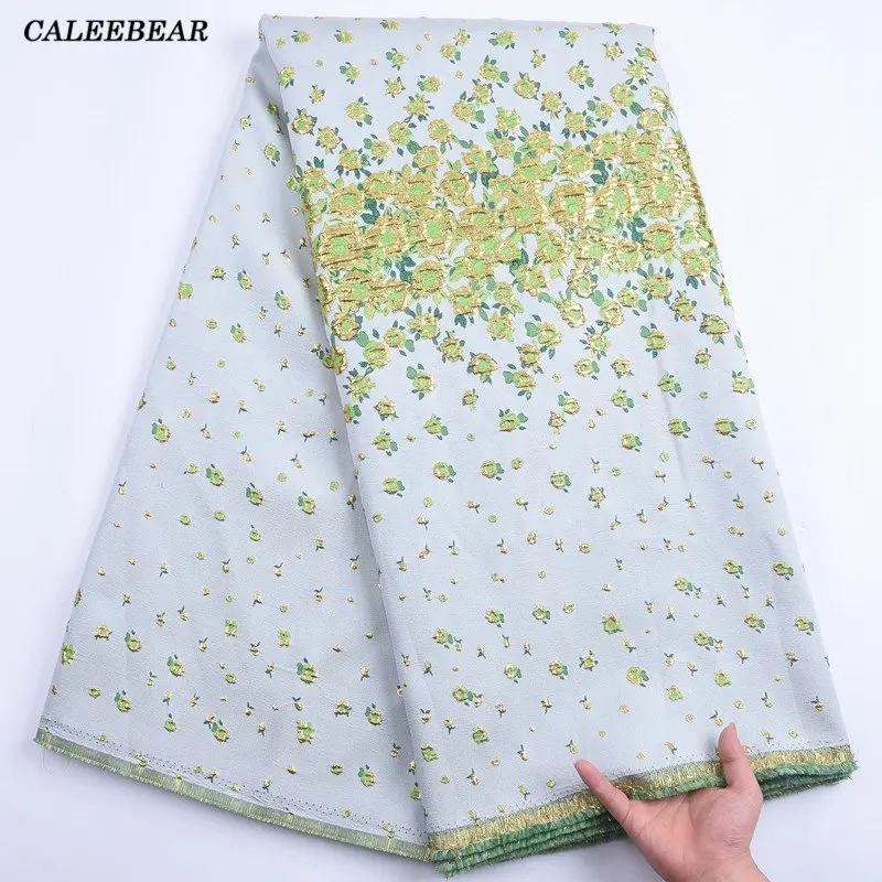 2021 French Jacquard Lace Fabric Embroidery African Gilding Lace Fabric Brocade Bridal Material For Nigerian Wedding Party S2108
2021 French Jacquard Lace Fabric Embroidery African Gilding Lace Fabric Brocade Bridal Material For Nigerian Wedding Party S2108