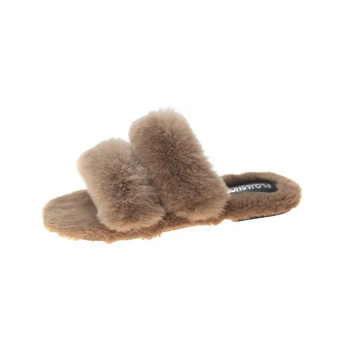 2020 Autumn And Winters Flat Rabbit Hair Slippers Outside And Leisure Warm Women's Slippers
2020 Autumn And Winters Flat Rabbit Hair Slippers Outside And Leisure Warm Women's Slippers