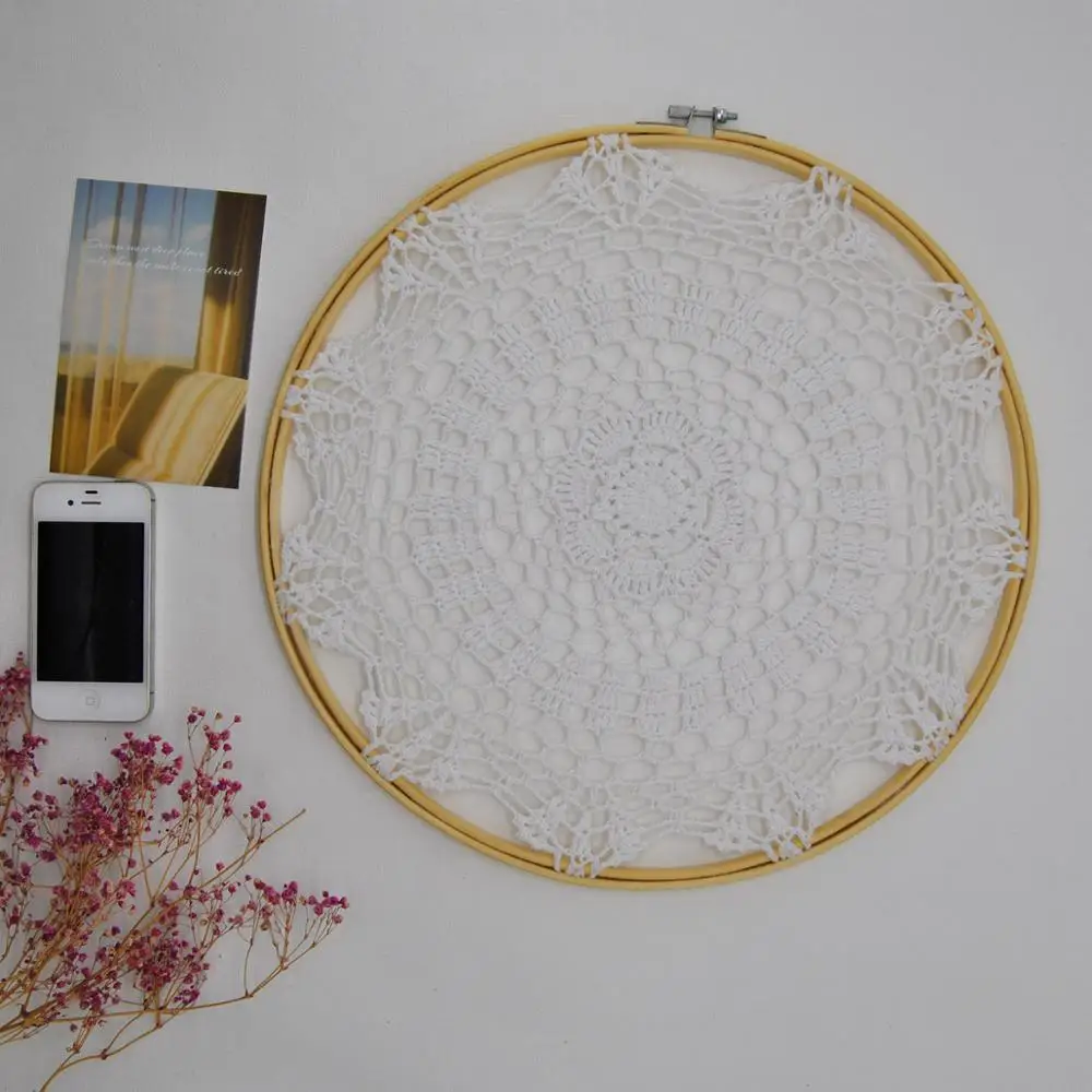 Handmade Wall Decor hanging Dream Cotton flower Lace Catcher Wedding Background party home shop decoration No.A045 diameter 36cm
Handmade Wall Decor hanging Dream Cotton flower Lace Catcher Wedding Background party home shop decoration No.A045 diameter 36cm