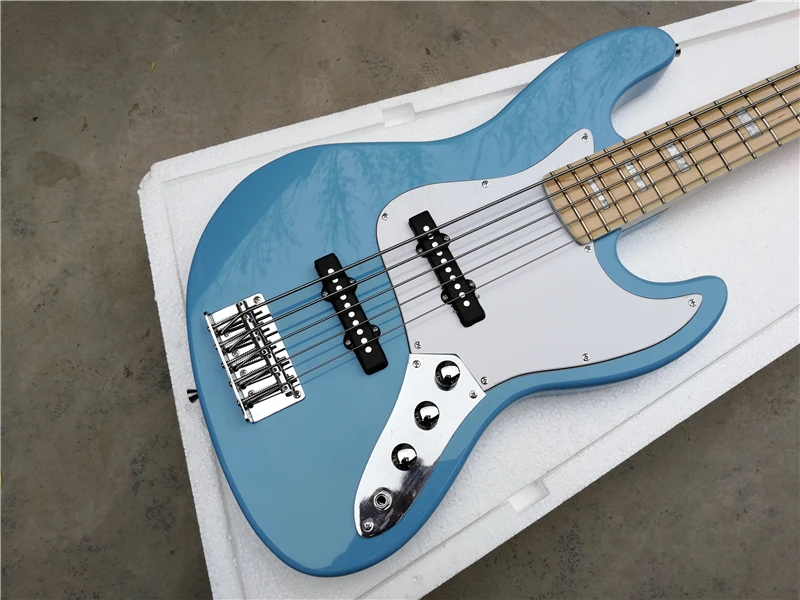 Бесплатная доставка Новый завод светло-голубой Цвет Джаз 5 струн из басовая гитара кленовый гриф музыка бас-гитара
Бесплатная доставка Новый завод светло-голубой Цвет Джаз 5 струн из басовая гитара кленовый гриф музыка бас-гитара