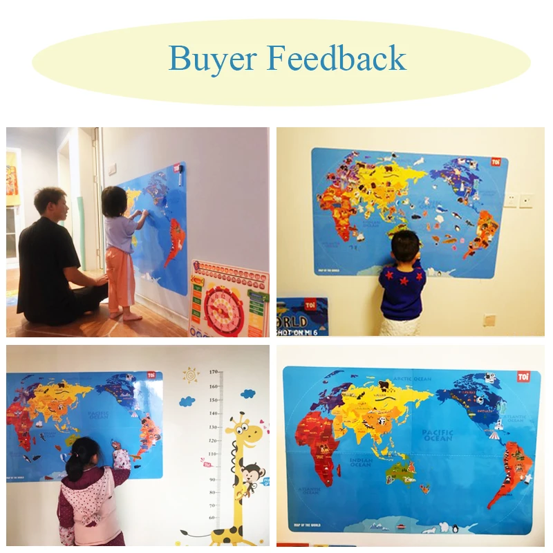 TOI Magnetic Puzzle Kids Magnetic World Map Educational Toys for Children Magnet World Cultural Cognition Puzzles > 3Y
TOI Magnetic Puzzle Kids Magnetic World Map Educational Toys for Children Magnet World Cultural Cognition Puzzles > 3Y