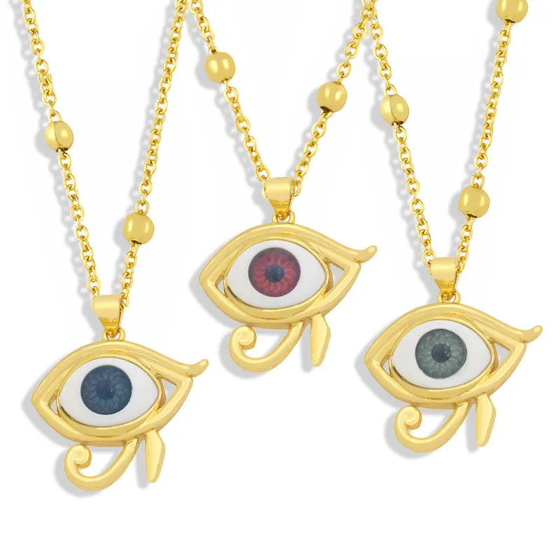 Copper Resin Evil Eye Necklace For Women Beads 18k Gold Plated Gold Chain Pendant Necklace Women Jewelry
Copper Resin Evil Eye Necklace For Women Beads 18k Gold Plated Gold Chain Pendant Necklace Women Jewelry