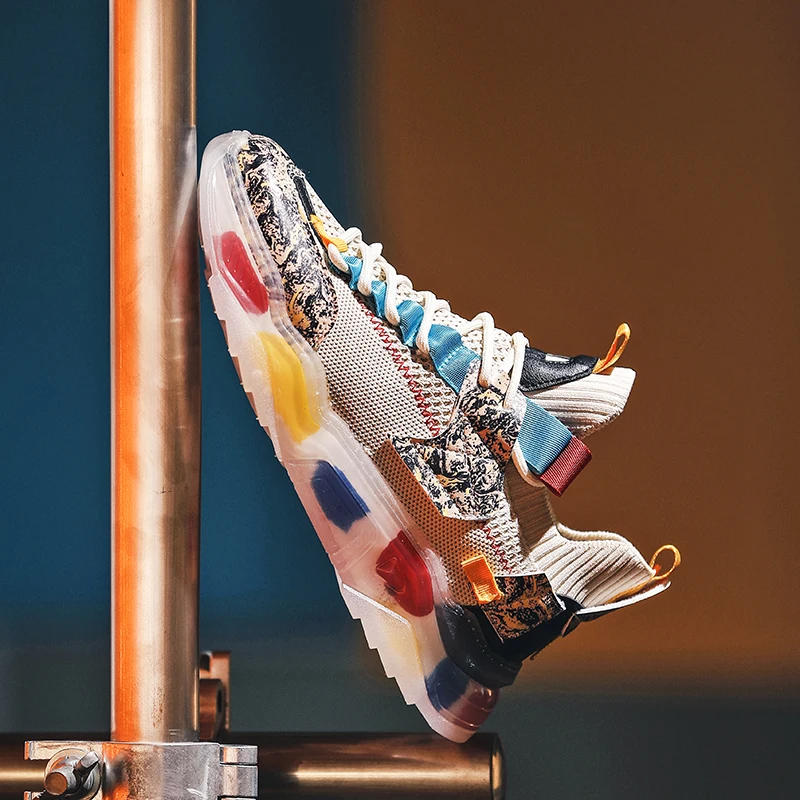New Transparent Sole Men's Sports Shoes Daddy Shoes Trend Fan Breathable Mesh Upper Comfortable Lining Casual Shoes High Quality
New Transparent Sole Men's Sports Shoes Daddy Shoes Trend Fan Breathable Mesh Upper Comfortable Lining Casual Shoes High Quality