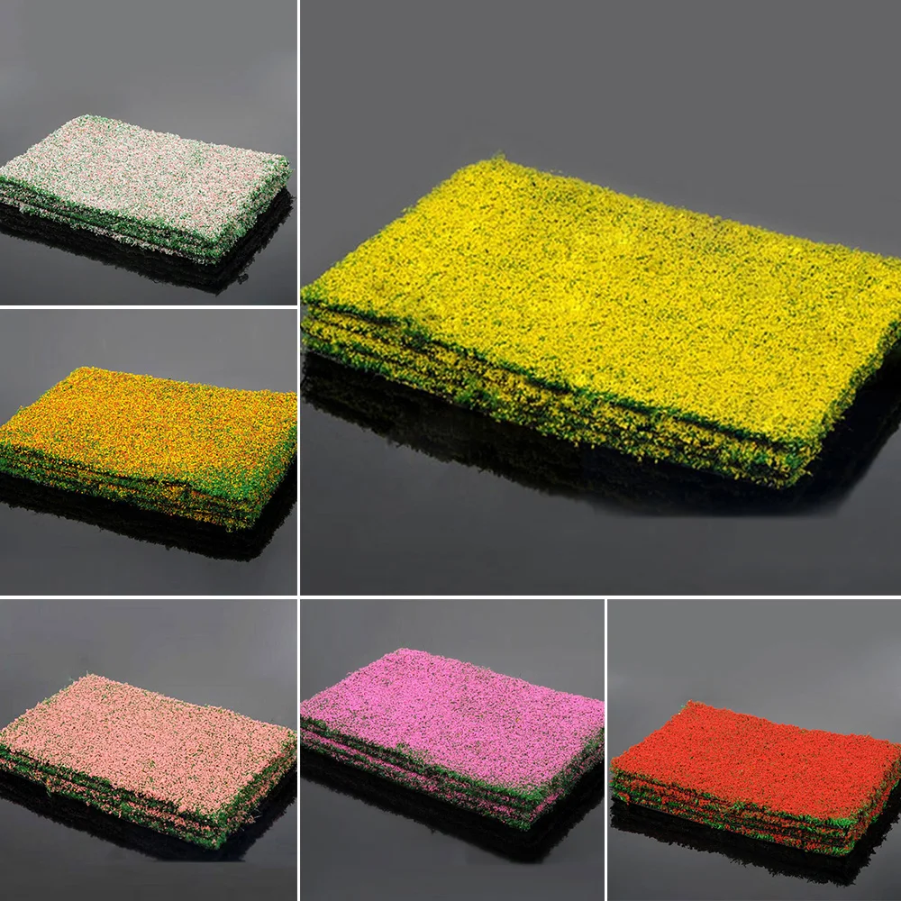 30*20*0.5cm Terrain Turf DIY Multi-Color Floral Meadow Straw Mat Building Model Material Landscape
30*20*0.5cm Terrain Turf DIY Multi-Color Floral Meadow Straw Mat Building Model Material Landscape