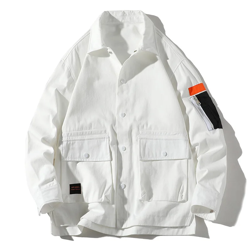 2020 Autumn Men's Jacket Zippers Windbreaker Jackets Overcoat Male Hip Hop Streetwear Jackets Coat
2020 Autumn Men's Jacket Zippers Windbreaker Jackets Overcoat Male Hip Hop Streetwear Jackets Coat