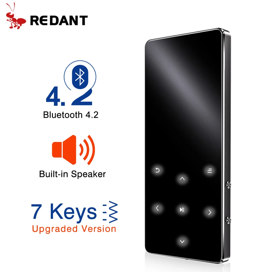 MP4 плеер с bluetooth наушники металлические mp3 mp4 плеера Портативный медиа slim 1 8 дюймов