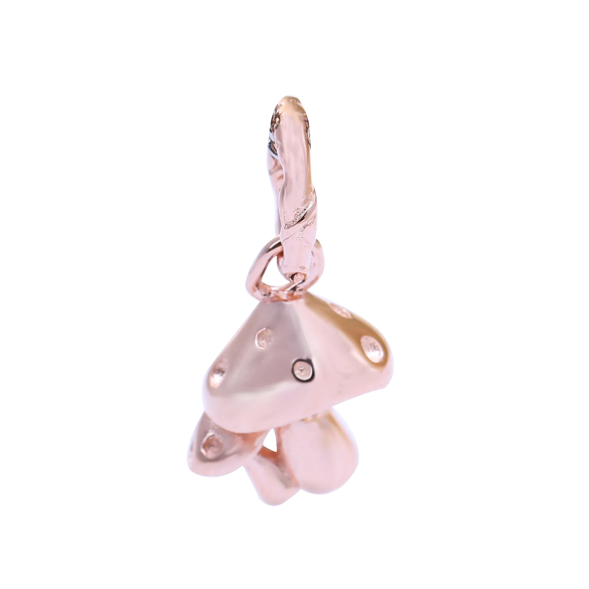 S925 Sterling Silver Rose Gold Sparkling Mushroom Necklace Bracelet Beads Fit Original Charms Necklace
S925 Sterling Silver Rose Gold Sparkling Mushroom Necklace Bracelet Beads Fit Original Charms Necklace