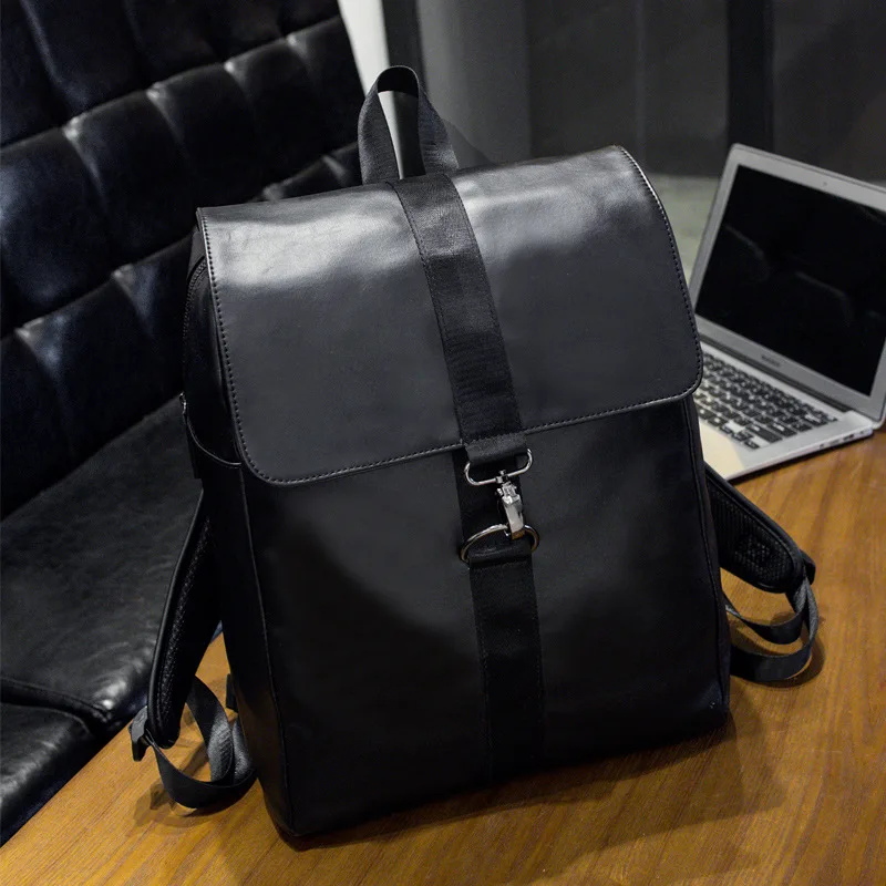 Brand Men Backpack Leather School Backpack Bag Fashion Waterproof Travel Bag Casual Leather Book bag Male
Brand Men Backpack Leather School Backpack Bag Fashion Waterproof Travel Bag Casual Leather Book bag Male
