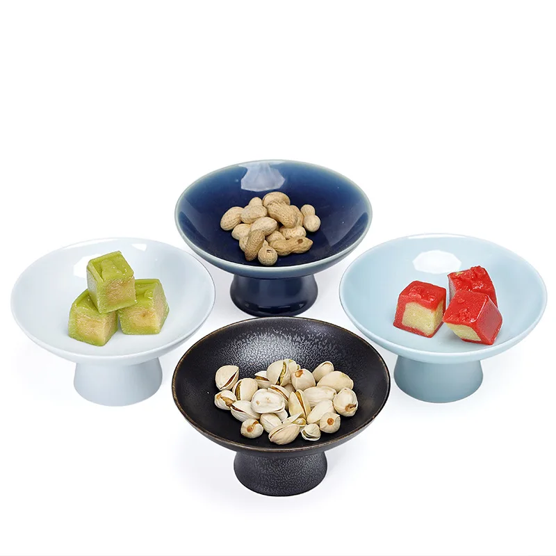 High-footed Pastry Fruit Plate Solid Color Household Ceramic Snack Dishes Living Room Desktop Candy Biscuit Storage Tray Kitchen
High-footed Pastry Fruit Plate Solid Color Household Ceramic Snack Dishes Living Room Desktop Candy Biscuit Storage Tray Kitchen