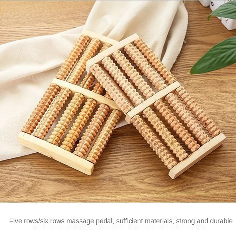 5 6 Row Wooden Foot Roller Massager Reflexology Relax Relief Foot Massage Wheel Anti Cellulite Foot Massager Care Tool
5 6 Row Wooden Foot Roller Massager Reflexology Relax Relief Foot Massage Wheel Anti Cellulite Foot Massager Care Tool