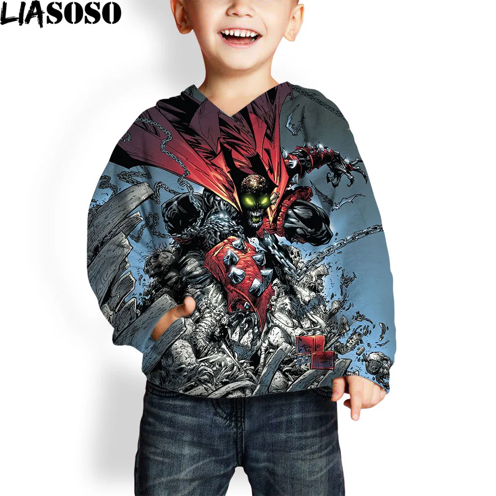 Anime Spawn Funny Newest Fashion Long Sleeves 3D Print Kids Hoodies Boy/Girl Vintage Mangas Sweatshirts Child's Oversized Jacket
Anime Spawn Funny Newest Fashion Long Sleeves 3D Print Kids Hoodies Boy/Girl Vintage Mangas Sweatshirts Child's Oversized Jacket