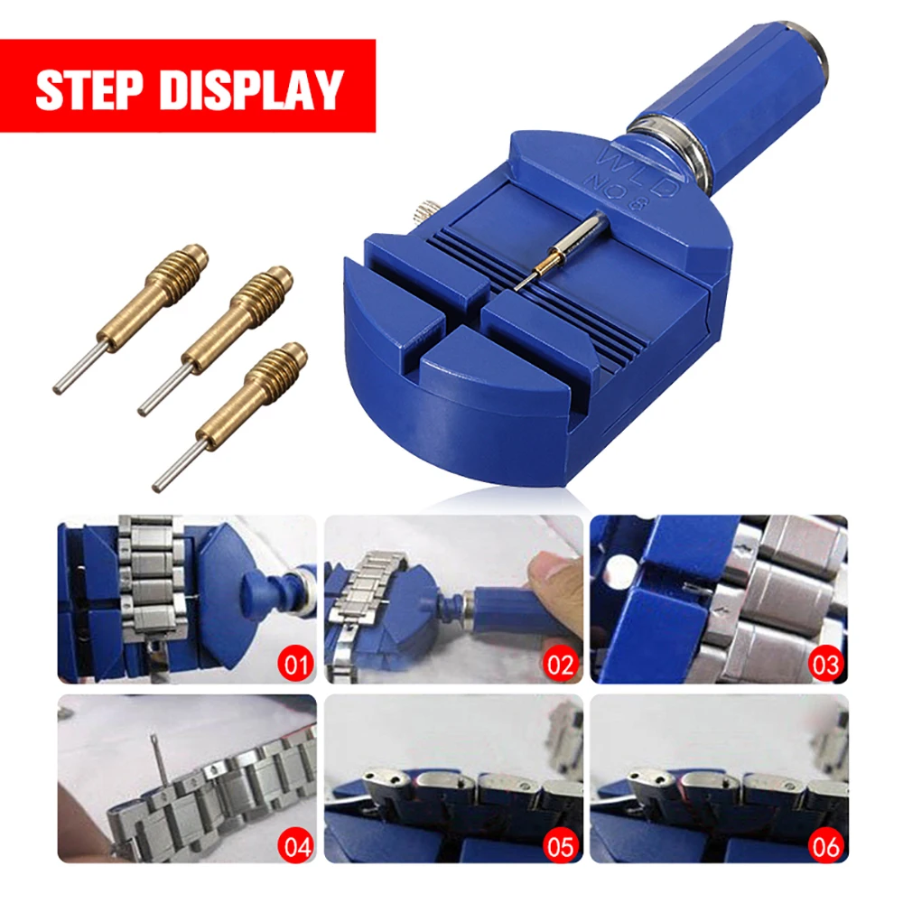 Watch Band Repair Tools Adjustable Link Pin Remover For Slit Kit Metal Strap Bracelet Width Below 28mm Men Women Watch Tools
Watch Band Repair Tools Adjustable Link Pin Remover For Slit Kit Metal Strap Bracelet Width Below 28mm Men Women Watch Tools
