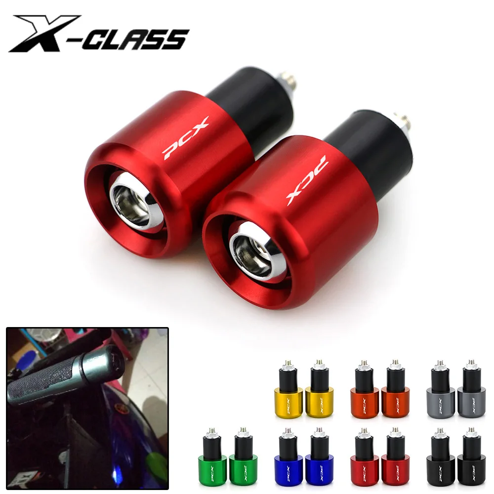 Motorcycle Handlebar Bar Ends Hand Grips Plugs Balance Sliders CNC Aluminum Accessories for Honda PCX 125 150 2013 - 2018 2019
Motorcycle Handlebar Bar Ends Hand Grips Plugs Balance Sliders CNC Aluminum Accessories for Honda PCX 125 150 2013 - 2018 2019