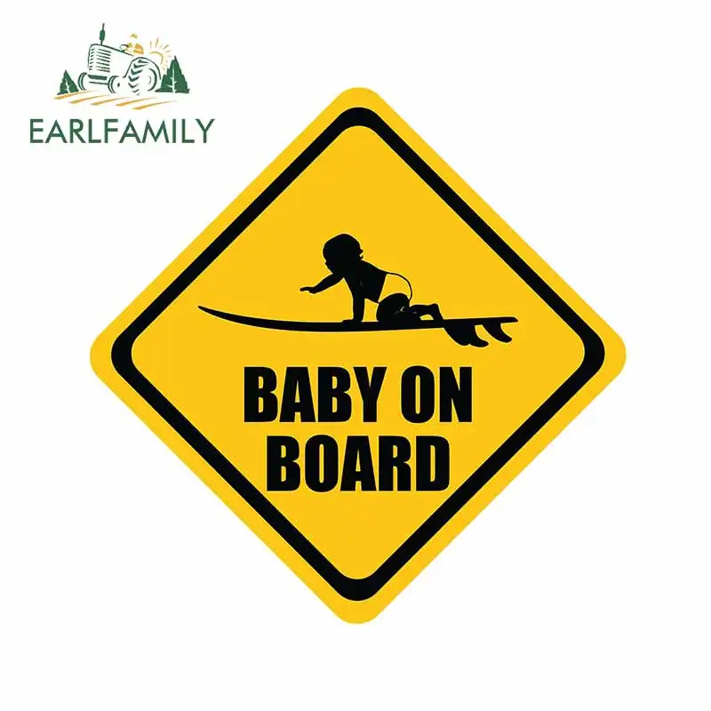 EARLFAMILY 13 см x 12,7 см для серфинга ребенка на борту, Стилизация автомобиля, наклейка, сделай сам, водонепроницаемый 3D для JDM SUV RV
EARLFAMILY 13 см x 12,7 см для серфинга ребенка на борту, Стилизация автомобиля, наклейка, сделай сам, водонепроницаемый 3D для JDM SUV RV