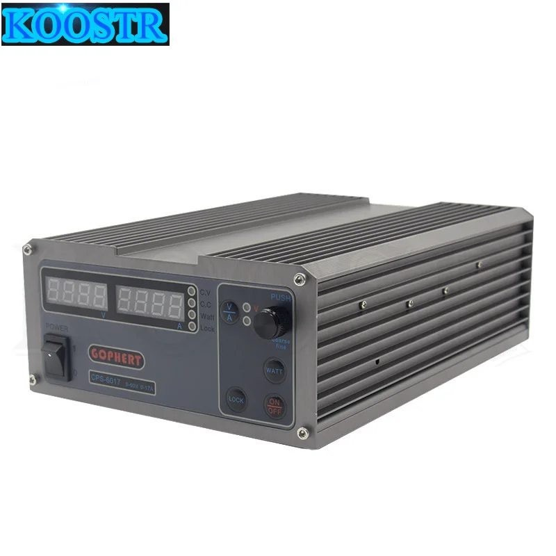 Блок питания CPS6017 220V высокомощный Цифровой Регулируемый источник постоянного