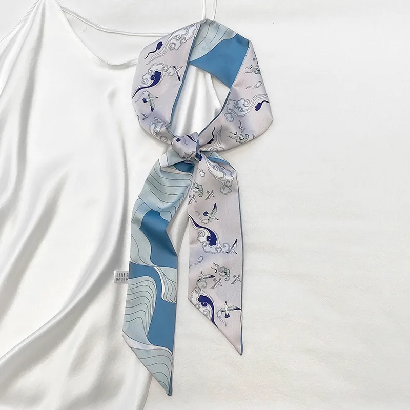Korean Style New Thin Long Scarf Women's Spring Autumn Decorative Neckerchief Hair Band Tie Bag Waistband Ribbon women scarf
Korean Style New Thin Long Scarf Women's Spring Autumn Decorative Neckerchief Hair Band Tie Bag Waistband Ribbon women scarf