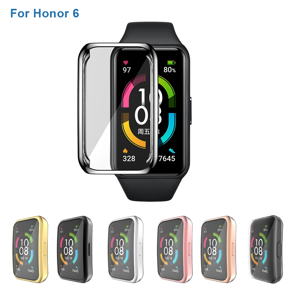 Чехол из ТПУ для Huawei Honor 6, мягкий силиконовый чехол-бампер с полной защитой для Huawei Honor watch 6 HD, аксессуары для часов, чехол
Чехол из ТПУ для Huawei Honor 6, мягкий силиконовый чехол-бампер с полной защитой для Huawei Honor watch 6 HD, аксессуары для часов, чехол