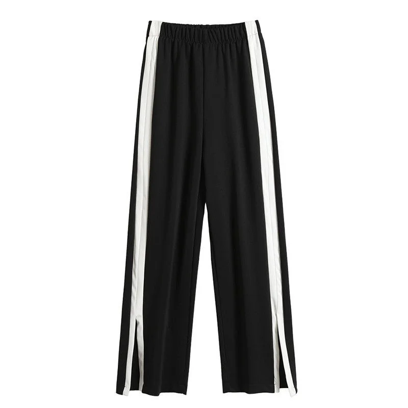 Plus Size Wide Leg Pant Women 2021 Fashion Korean Style Trousers Streetwear High Waist Splice Black Women Clothing
Plus Size Wide Leg Pant Women 2021 Fashion Korean Style Trousers Streetwear High Waist Splice Black Women Clothing
